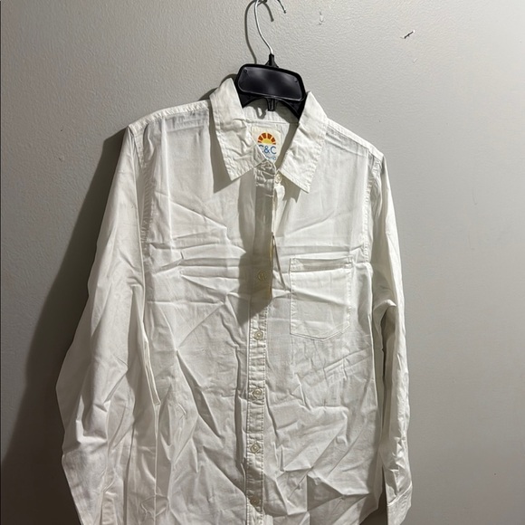 C&C California Women’s White Button-Up Women's Top - Picture 6 of 6
